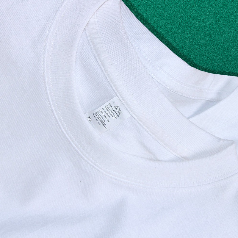 270g Japanese Heavy Thick White T-shirt Pure Cotton Short-sleeved T-shirt Men's Solid Color Bottoming Shirt Combed Cotton Men's Summer Body