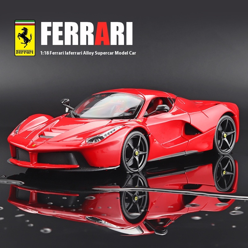 1:18 Ratio US High Alloy Simulation Ferrari F50 Sports Car Static Model Toy Ornaments Collection