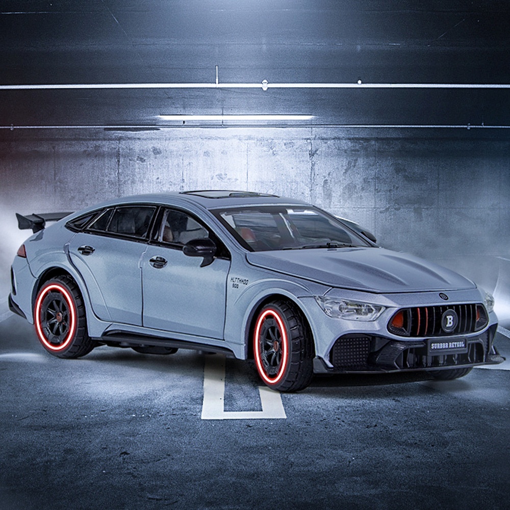 [Chimei 1/24] Brabus 900 AMG GT63 Mercedes-Benz Alloy Model Car Ornaments Toy Car Car Model